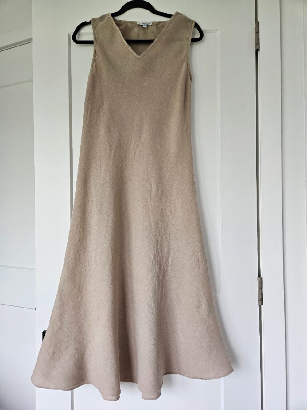 Linen maxi dress size Small